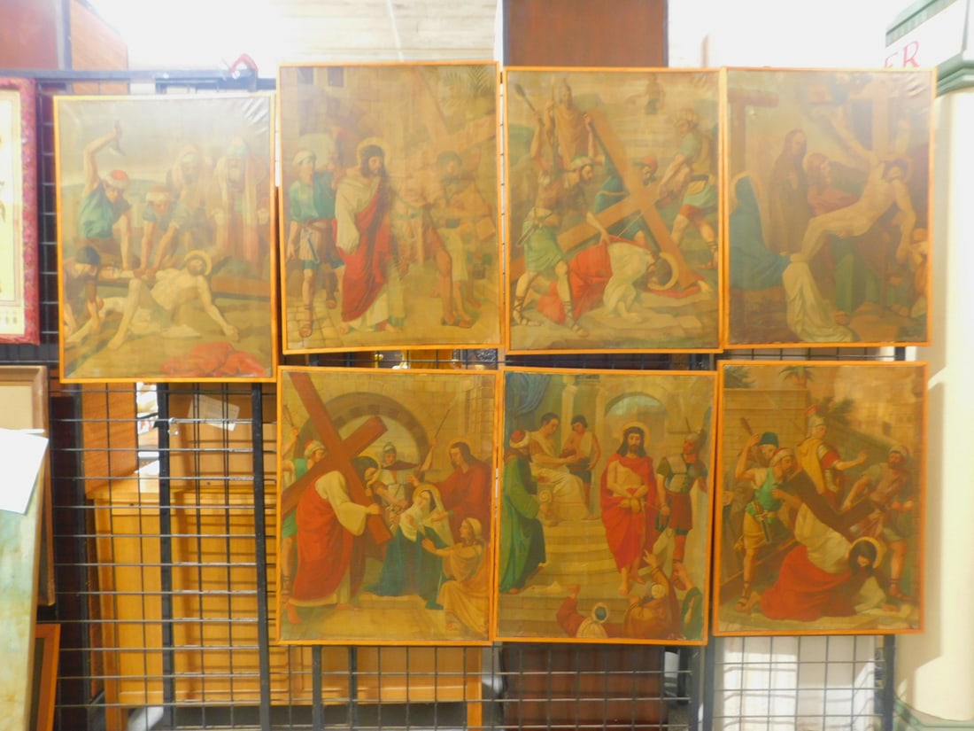 7 Early Religious Paintings (1 of 12)