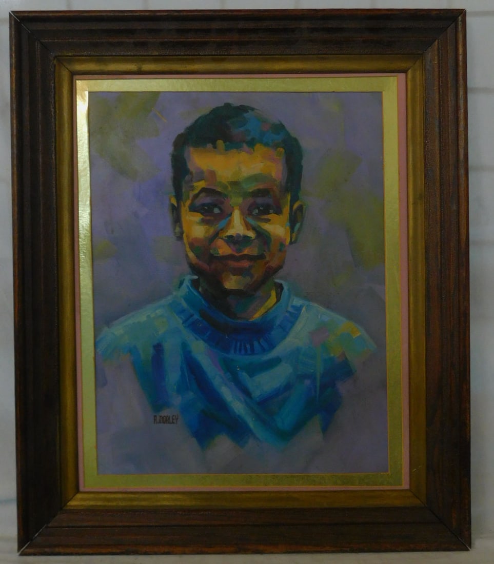 R. Morley Portrait Painting (1 of 4)