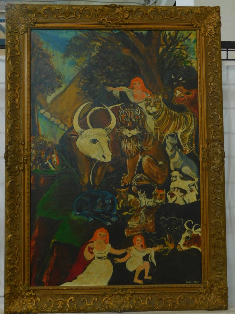 Stuart Ozer Peaceable Kingdom Painting (1 of 6)