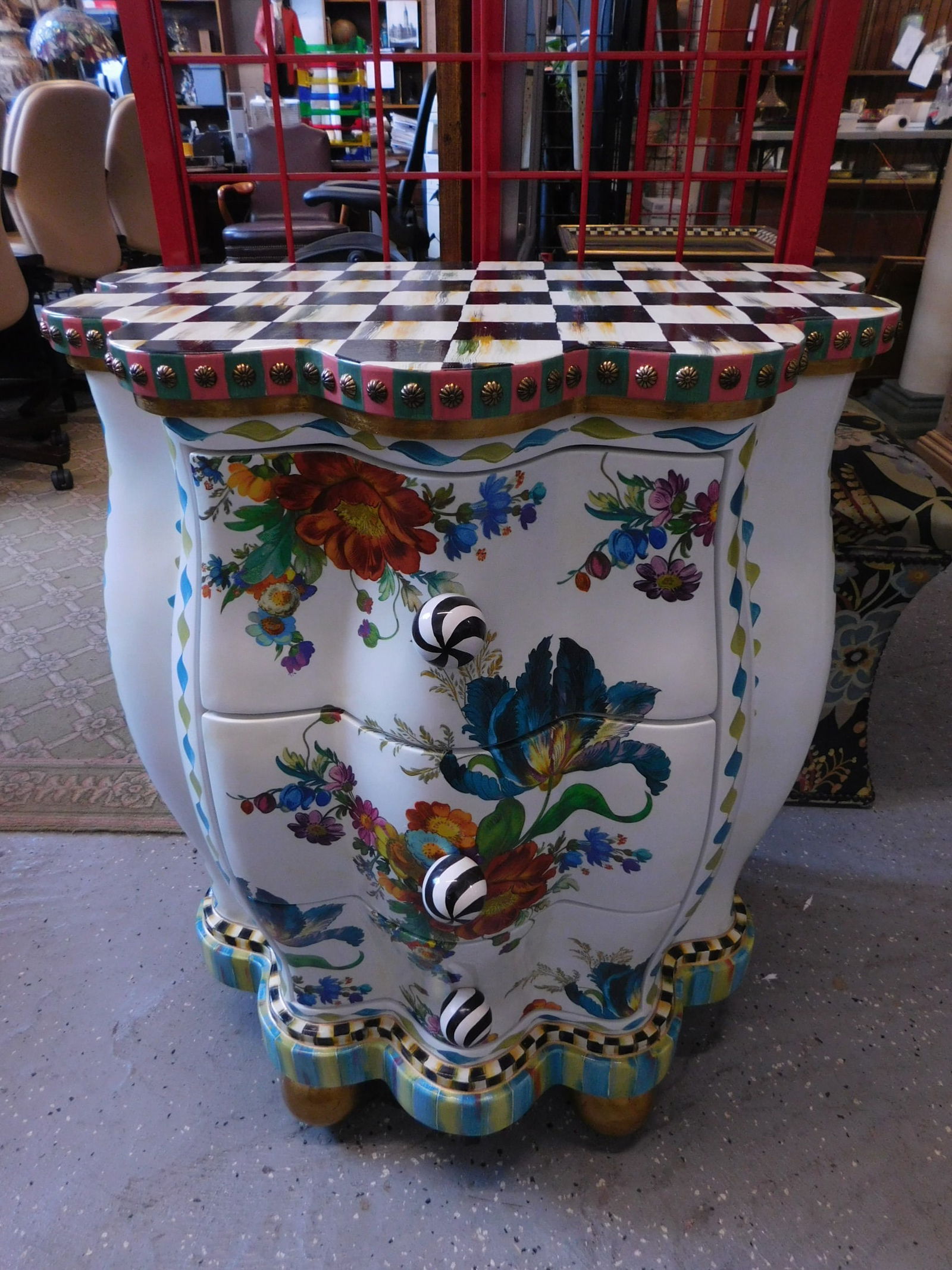 MacKenzie-Child Commode (1 of 7)