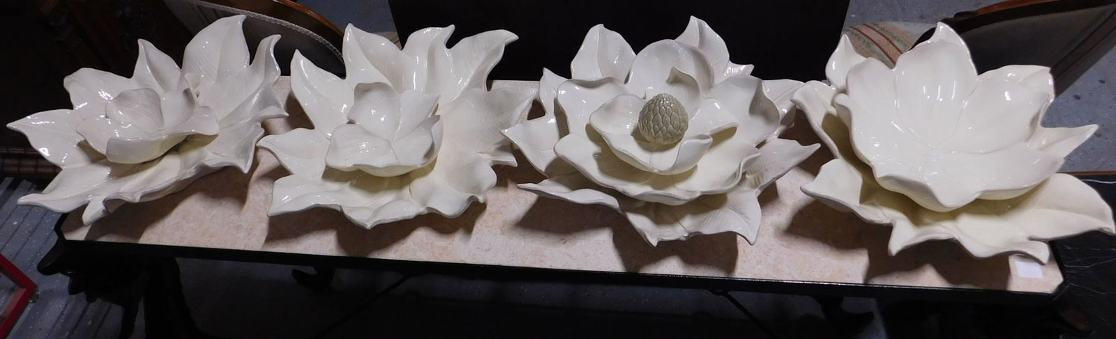 7 Italian Floral Wall Plaques (1 of 7)