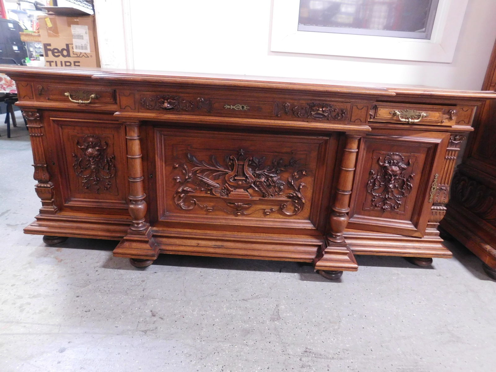 Jacobean Style Sideboard (1 of 15)