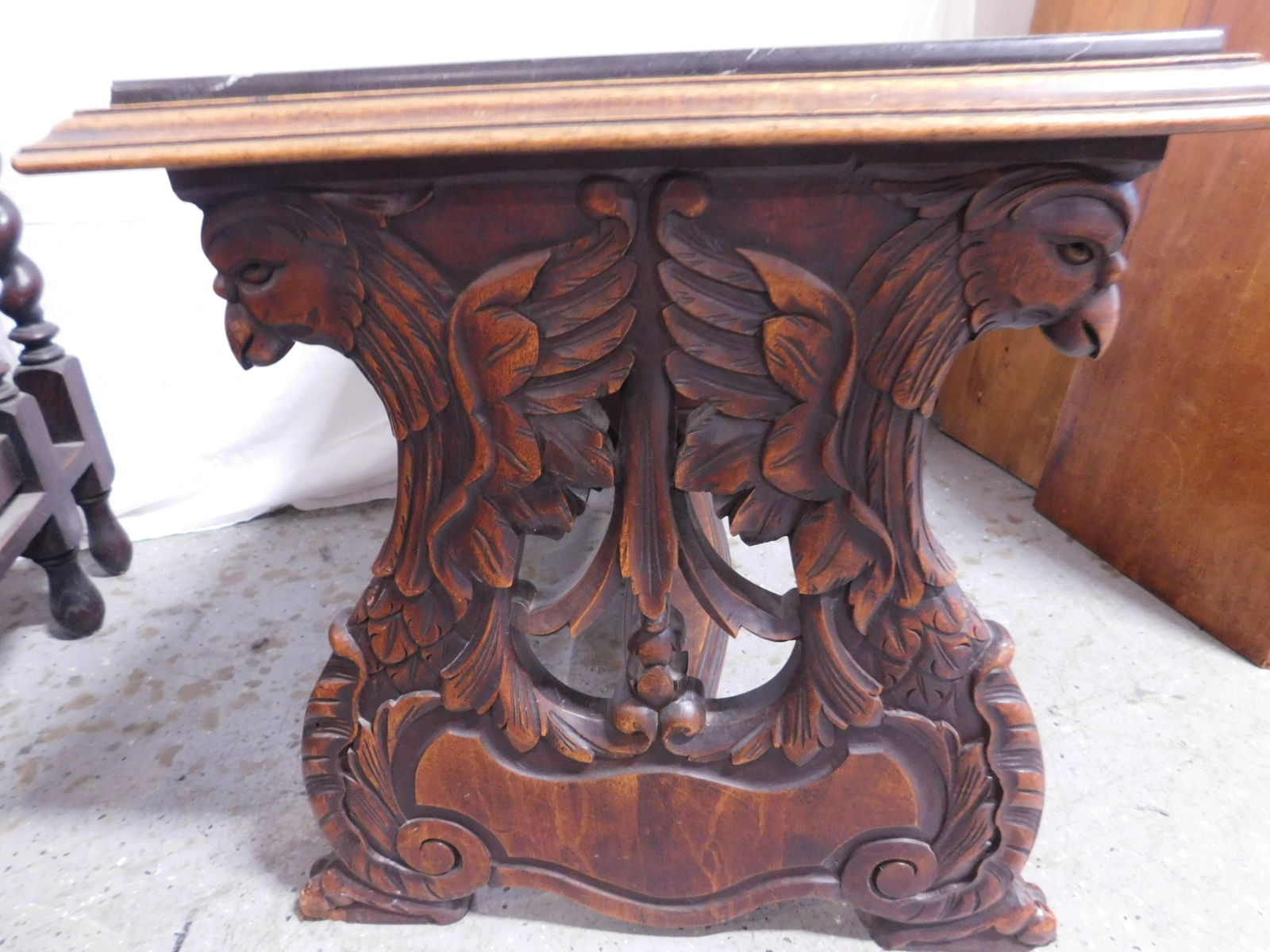 Griffin Carved Cocktail Table (1 of 4)