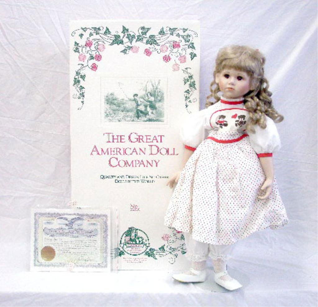 Elke Hutchens Porcelain Bernadette Doll