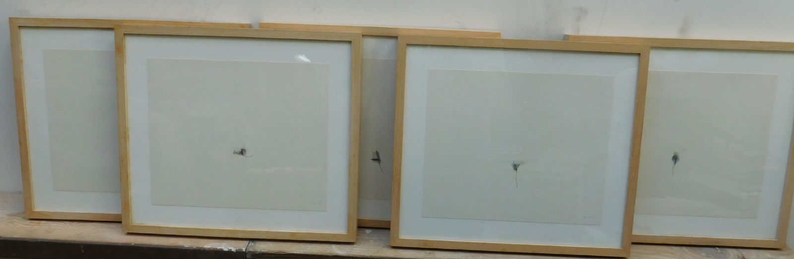 5 Stephen Robin Framed Detailed Sketches (1 of 9)