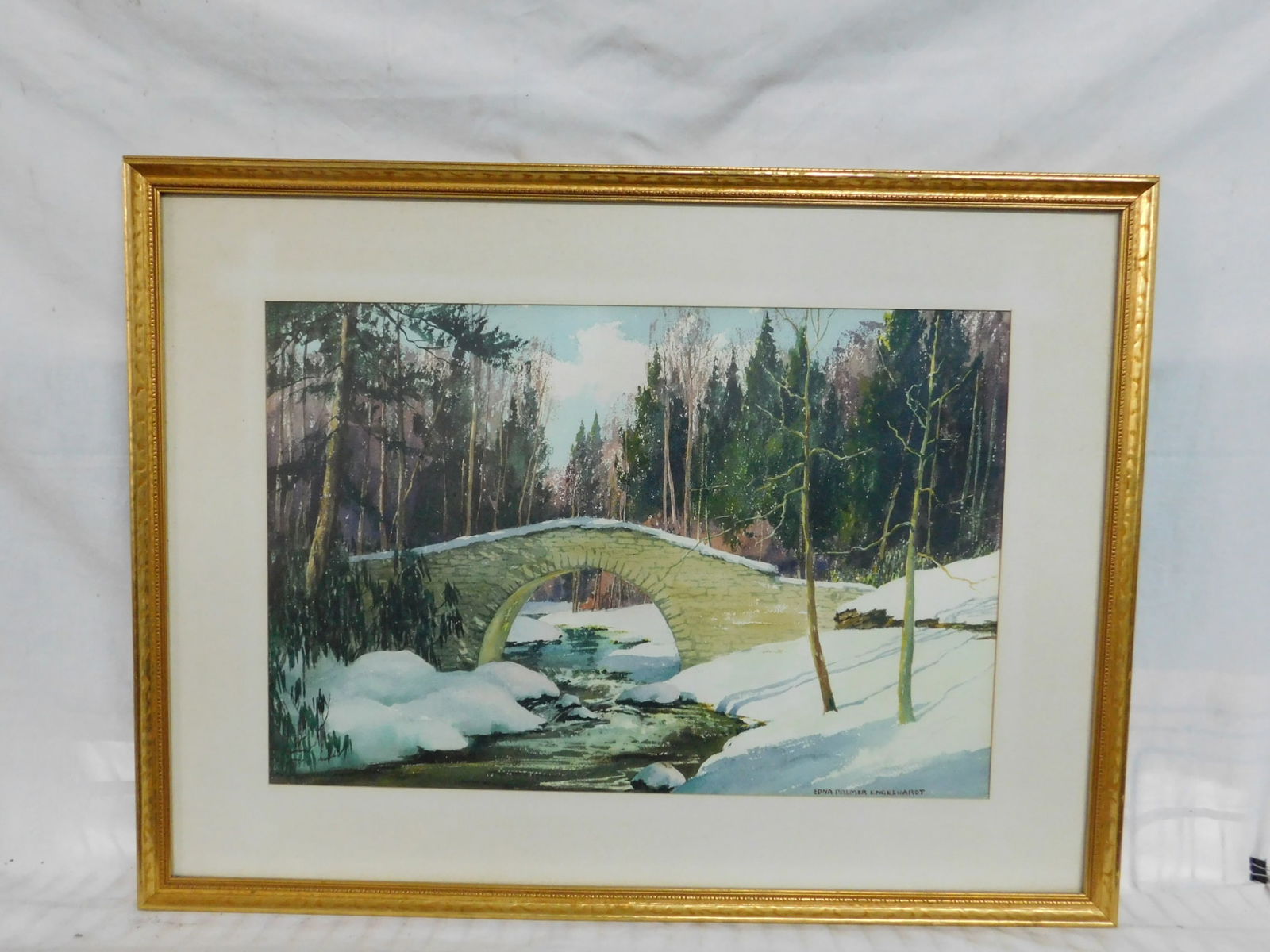 Edna Palmer Engelhardt Snowscape (1 of 4)
