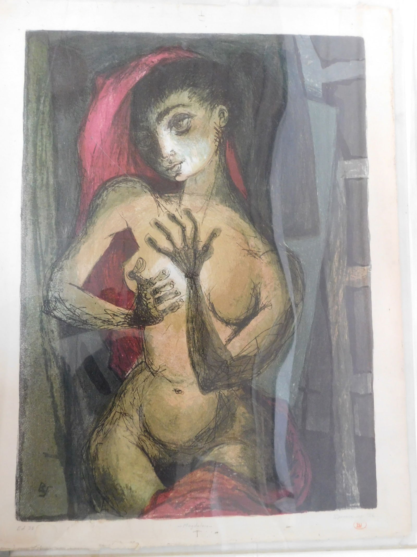 Benton M. Spruance, Color Lithograph (1 of 4)