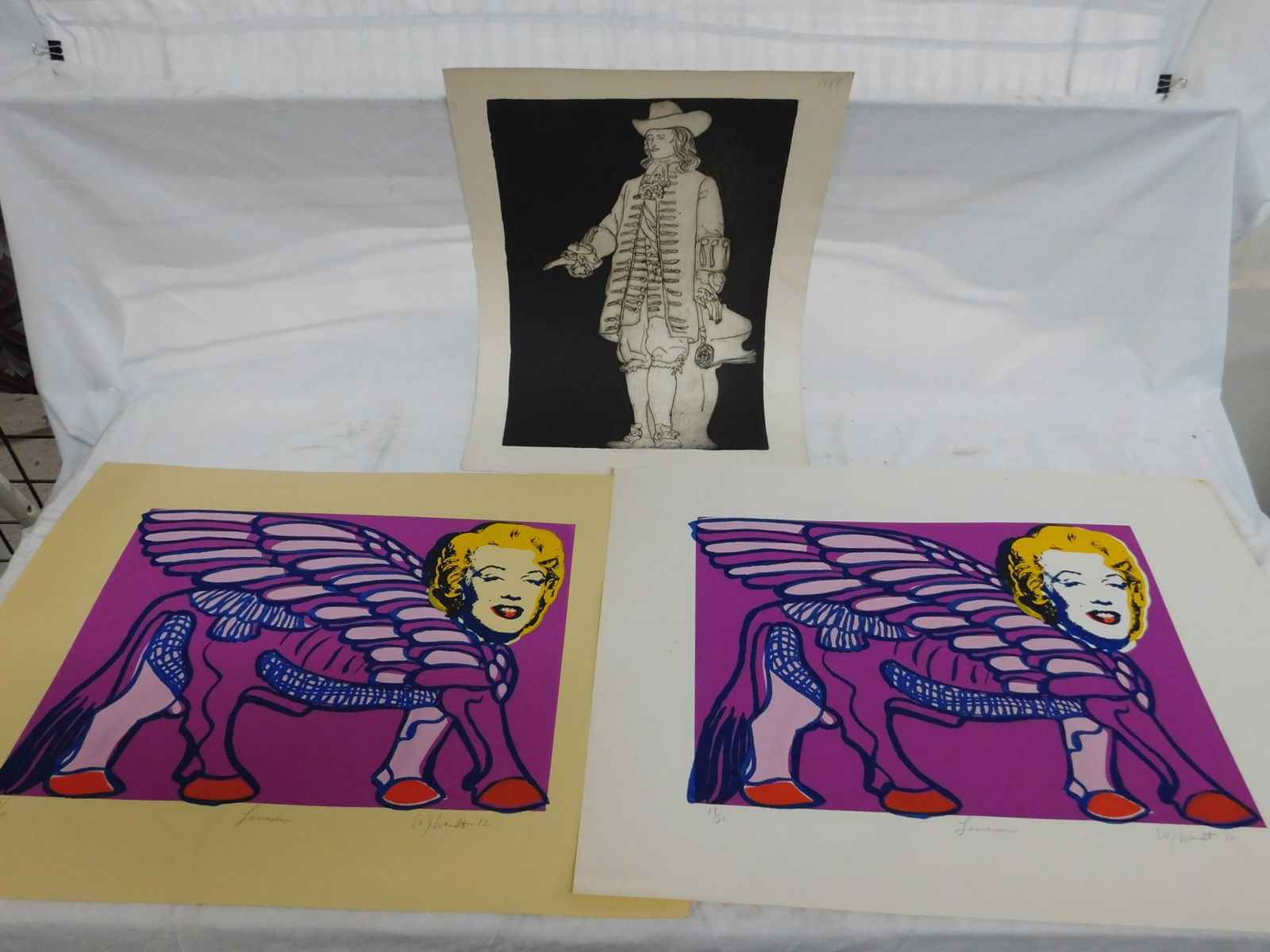 3 William J. Wendt Lithographs (1 of 4)