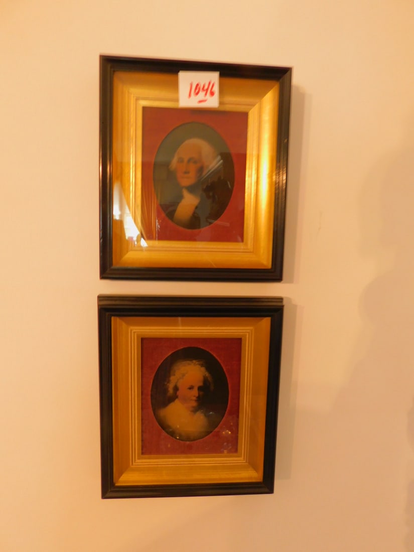 George & Martha Washington Frame Pictures (1 of 2)