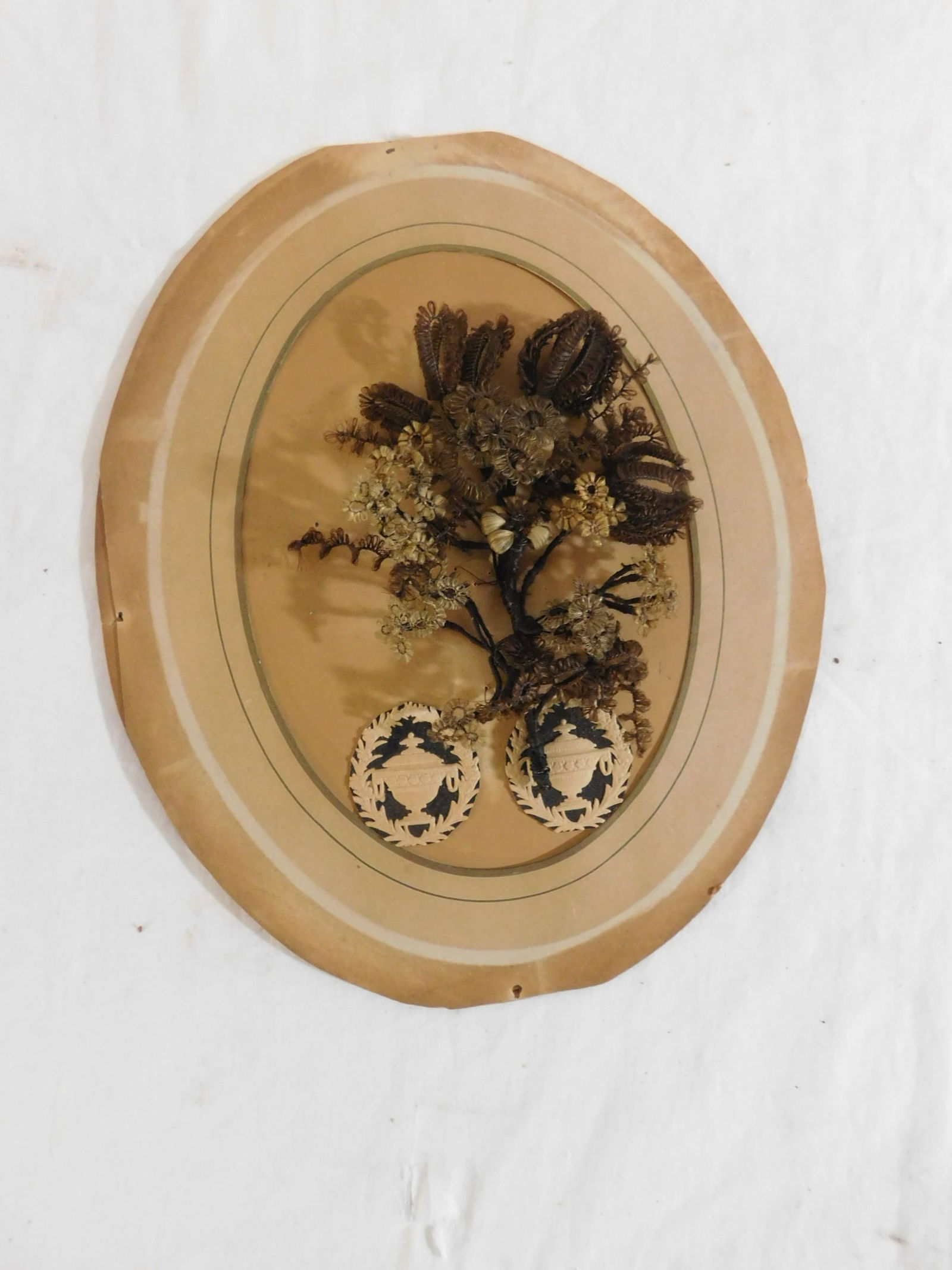 19th c. Mourning Display (1 of 2)