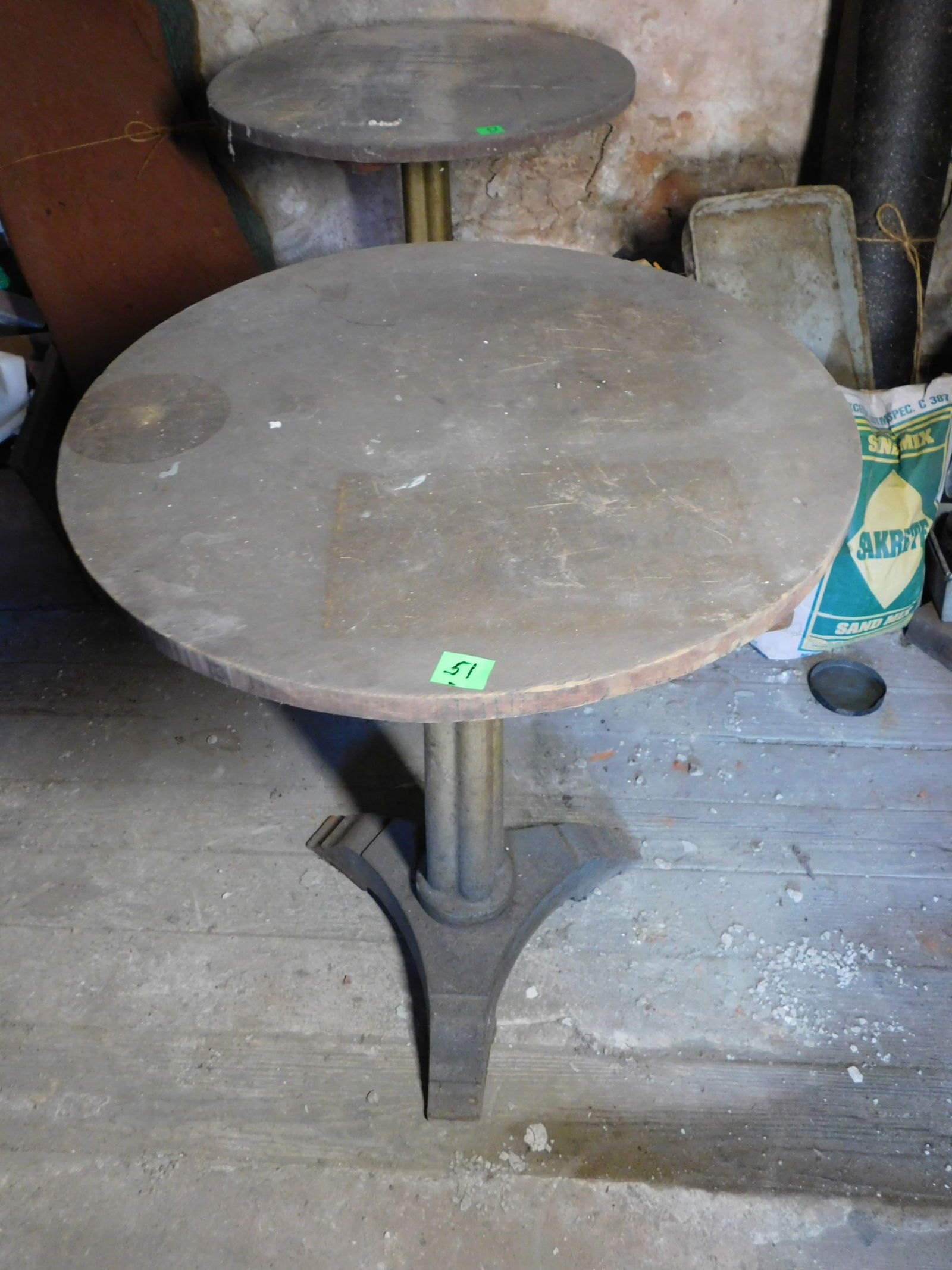 (1) Art Deco Ice Cream Table (1 of 2)