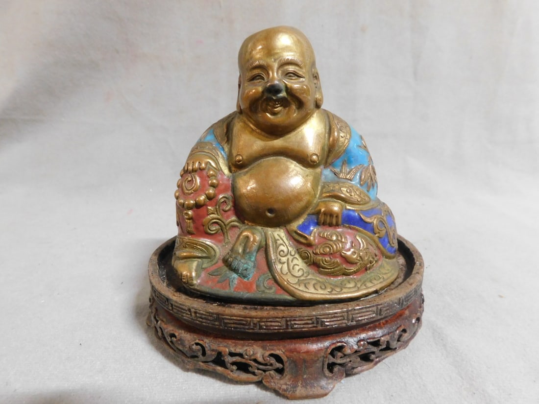 Chinese Brass Buddha (1 of 6)