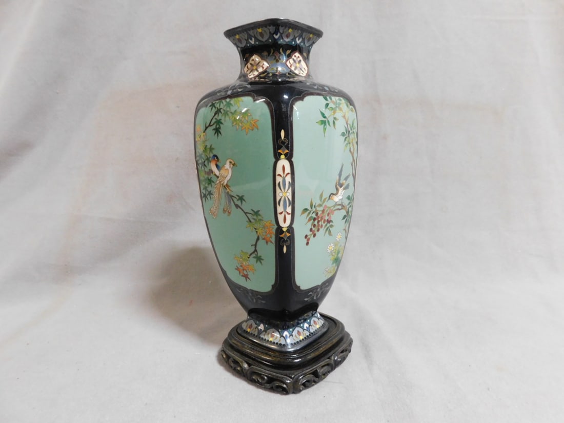 Japanese Cloisonne Vase (1 of 6)