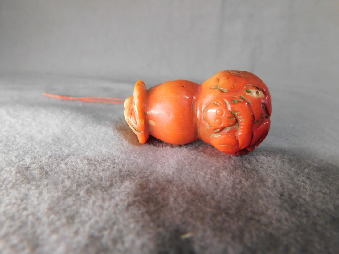 Chinese Monkey / Gourd Pendant (1 of 4)