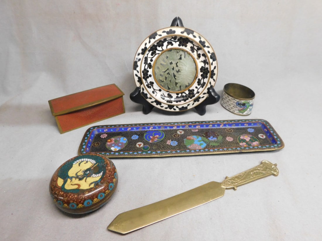 Chinese Cloisonne Group (1 of 16)