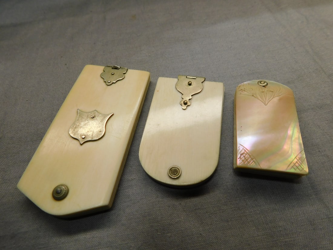 3 Antique Calendar / Note Books (1 of 2)