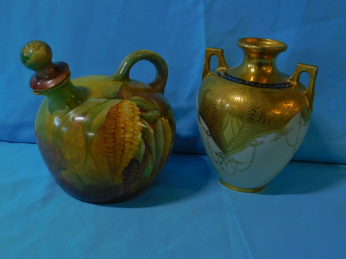 Porcelain Pitcher & Vase (1 of 8)