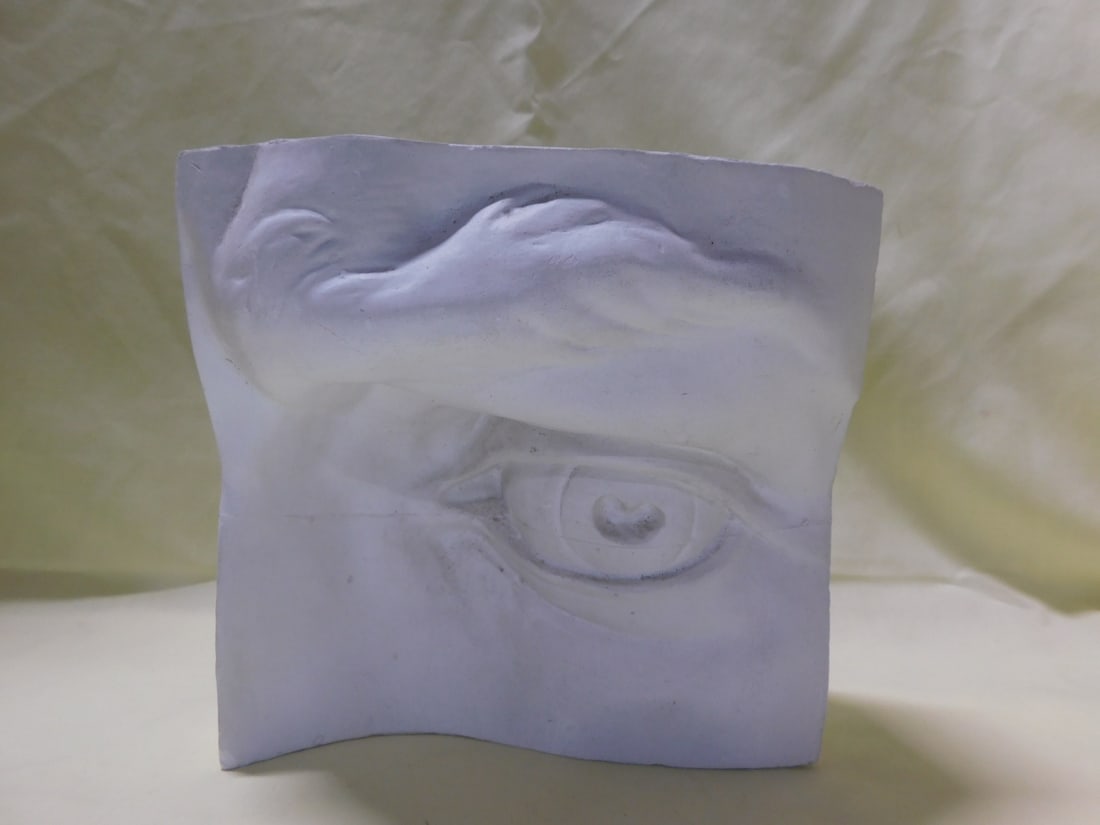 Wm Wendt Wall Sculpture "Eye" (1 of 3)