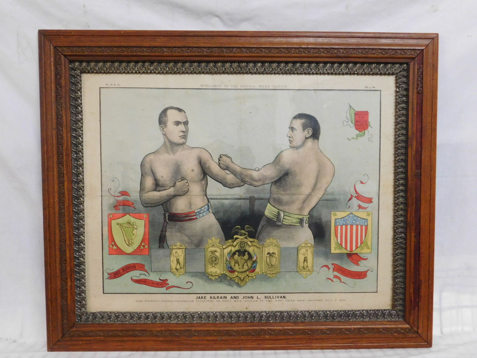 19th C Boxing Color Print (1 of 13)