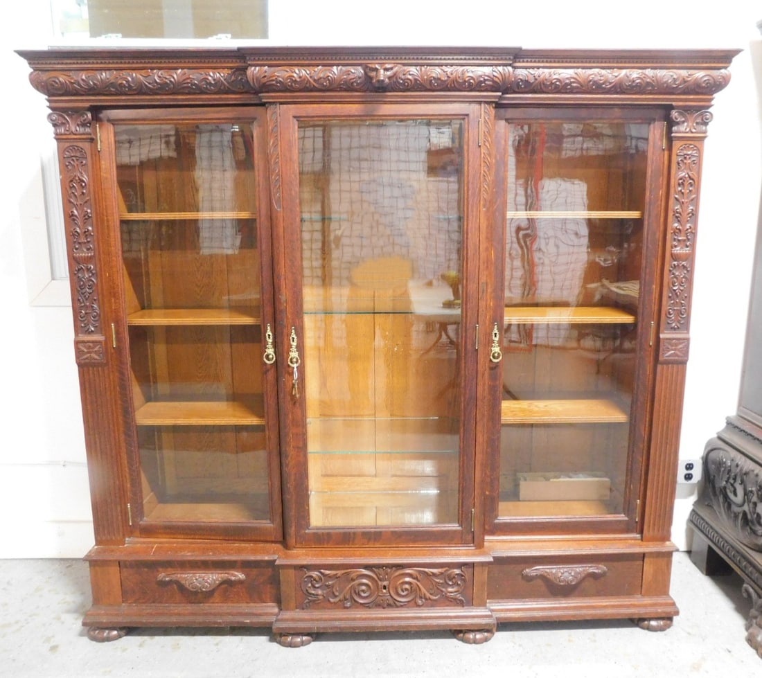 Renaissance Revival Bookcase (1 of 6)