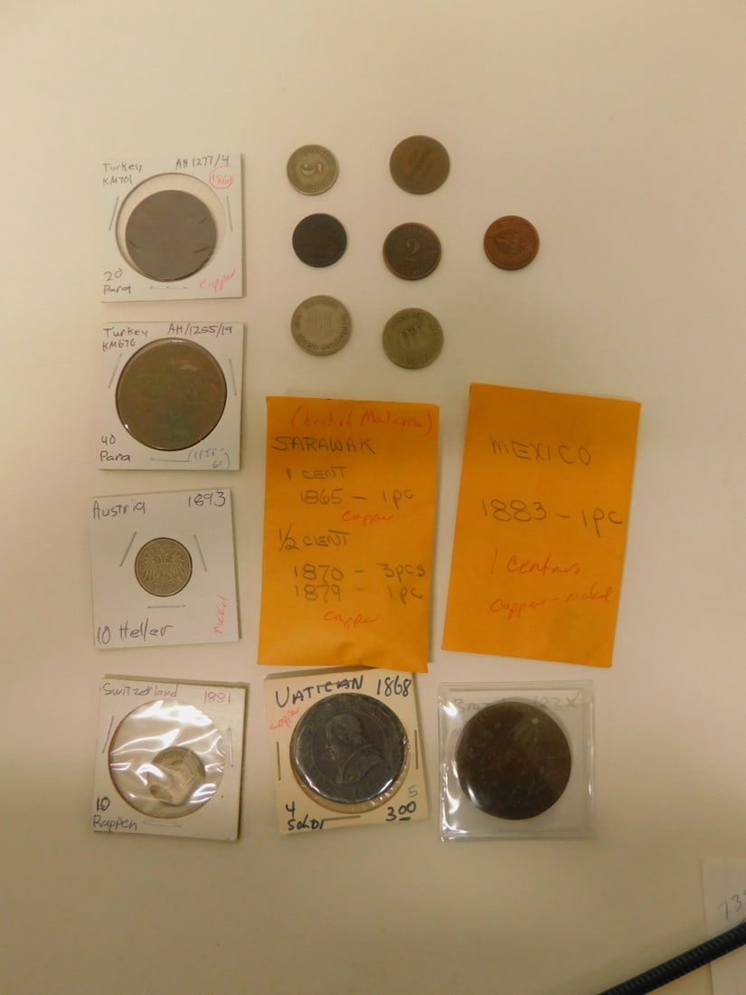 (19) 19th C. Coins (1 of 5)