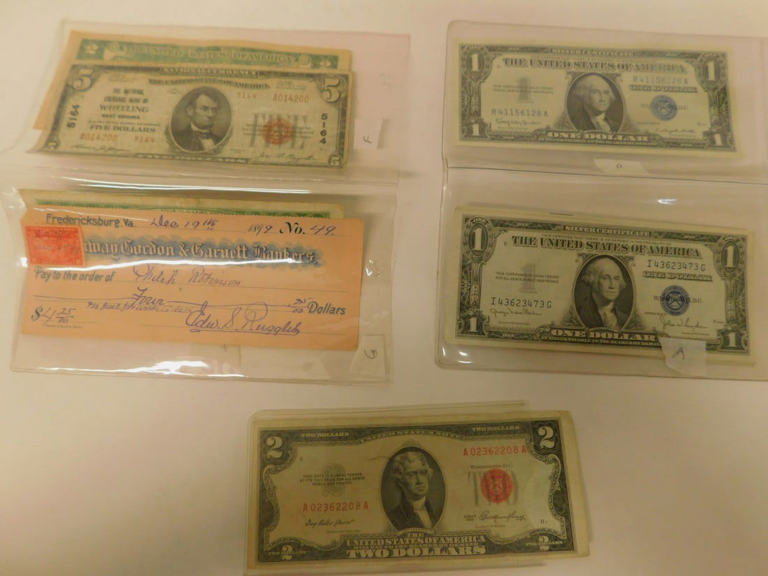 U.S. Collectible Paper Money (1 of 2)