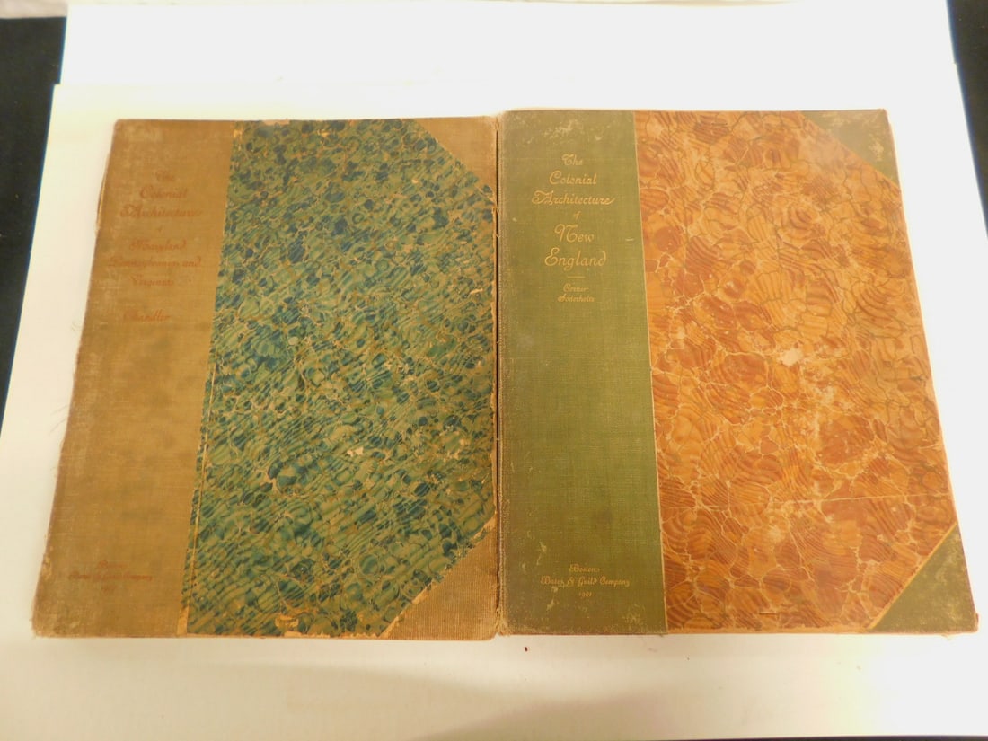 2 Volumes - The Colonial Architecture (1 of 8)