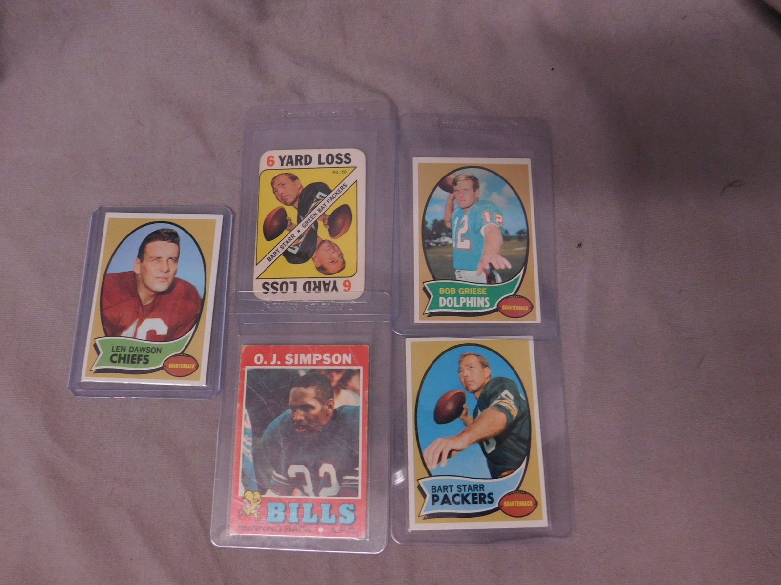 '70 & '71 Topps Football & Game Cards (1 of 2)