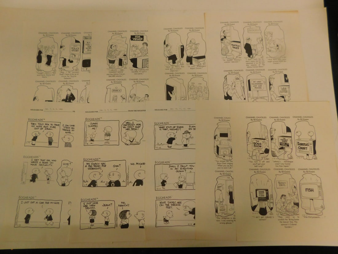 Bil Keane Daily Newspaper Proofs (1 of 12)
