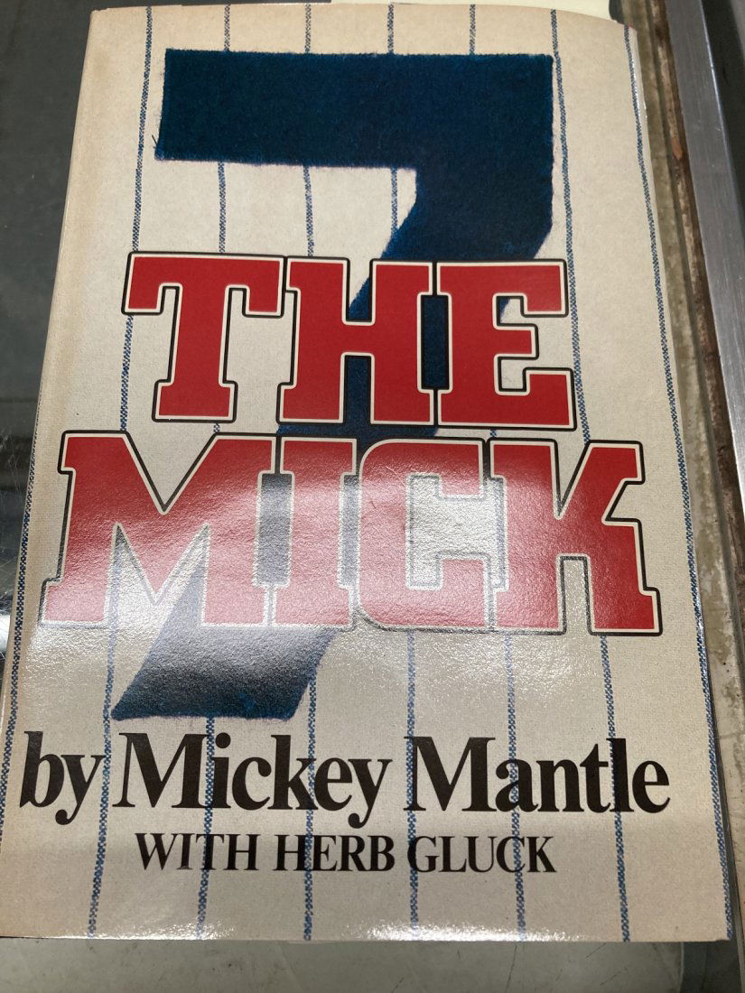 Mantle, Mickey, The Mick, signed (1 of 2)
