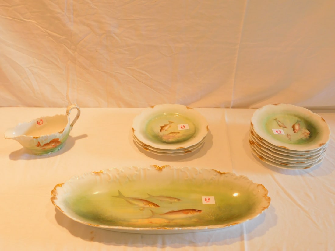 Limoges fish set (1 of 4)