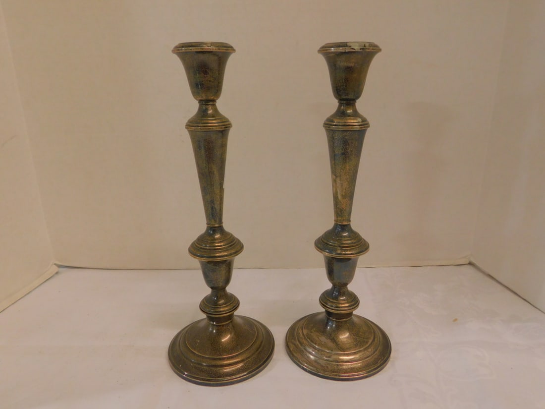Pr Sterling Come - Apart Candlesticks (1 of 4)