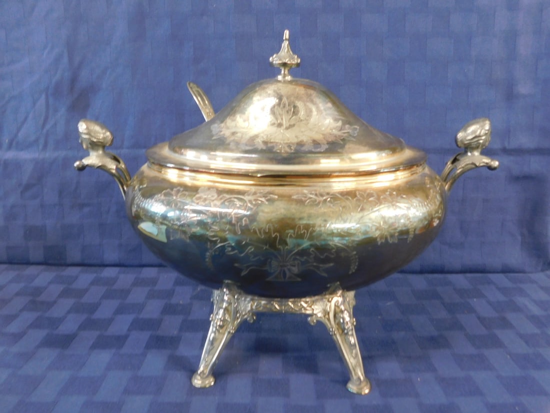 Victorian Silver Plate Tureen (1 of 8)