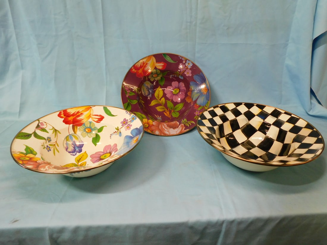 3 MacKenzie-Child Bowls (1 of 8)