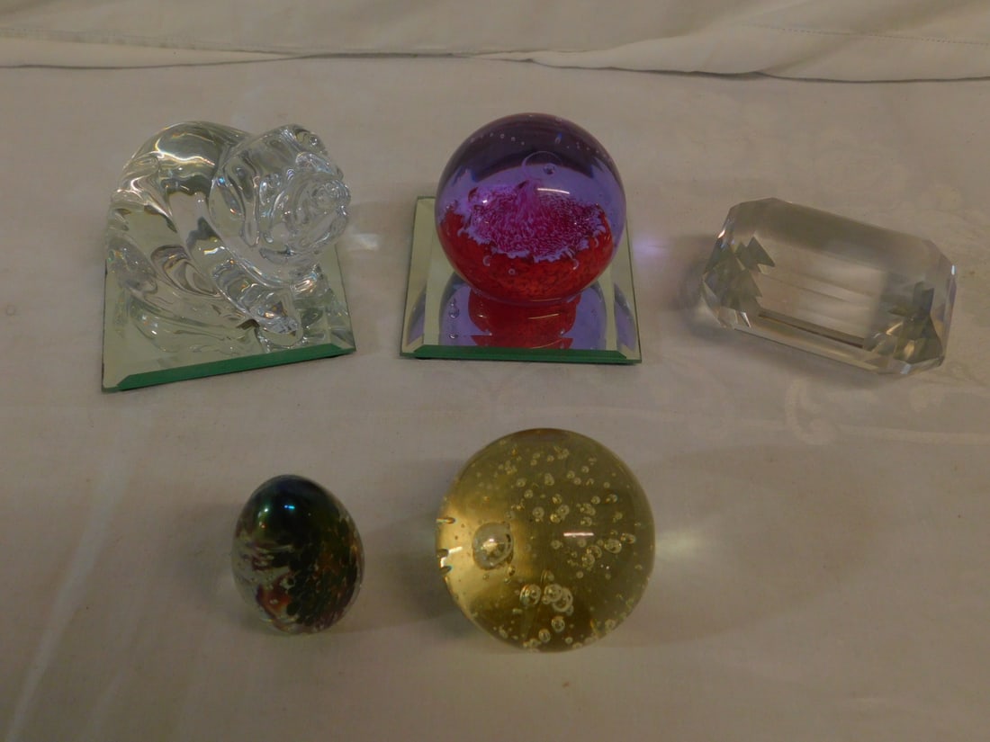 Glass Paperweights (1 of 7)