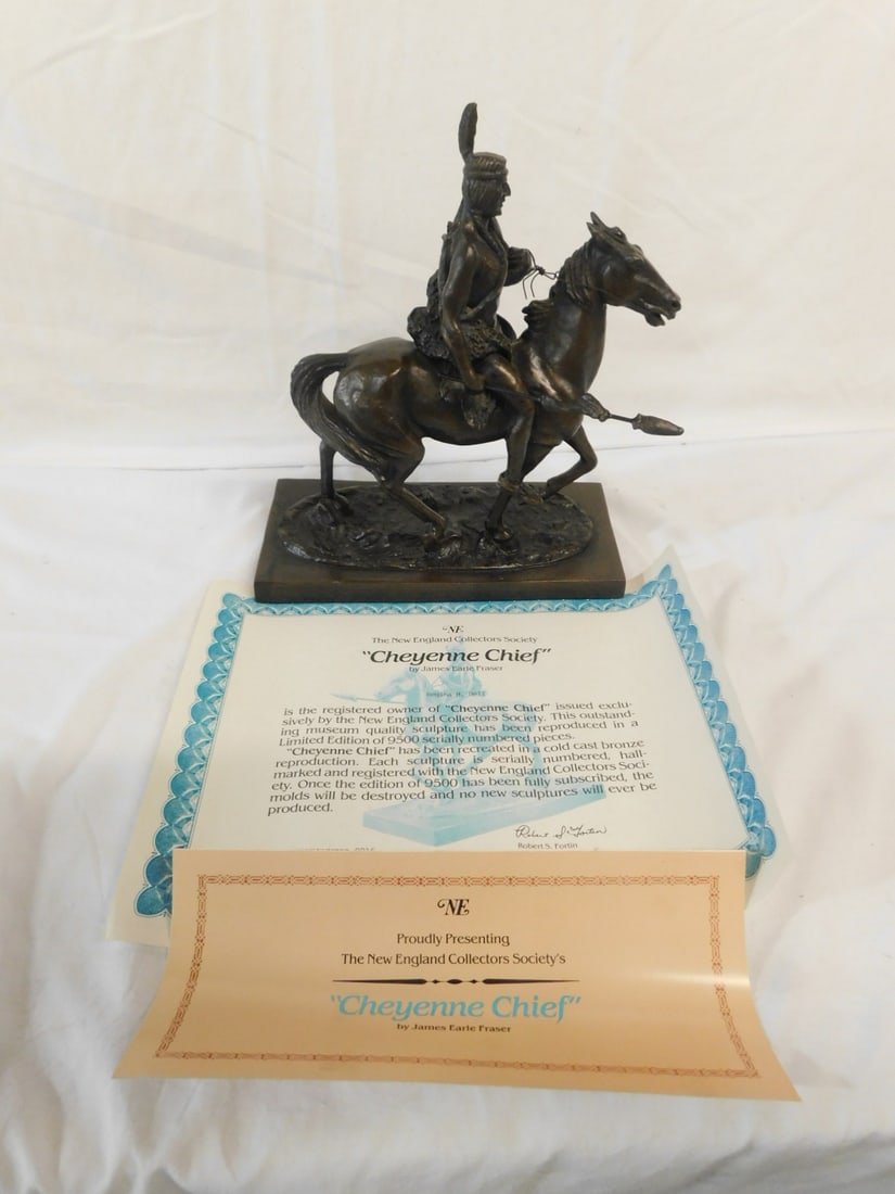 James Earle Fraser - Cheyenne Chief (1 of 4)