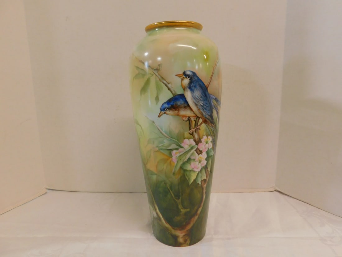 Hand Painted Porcelain Vase (1 of 4)