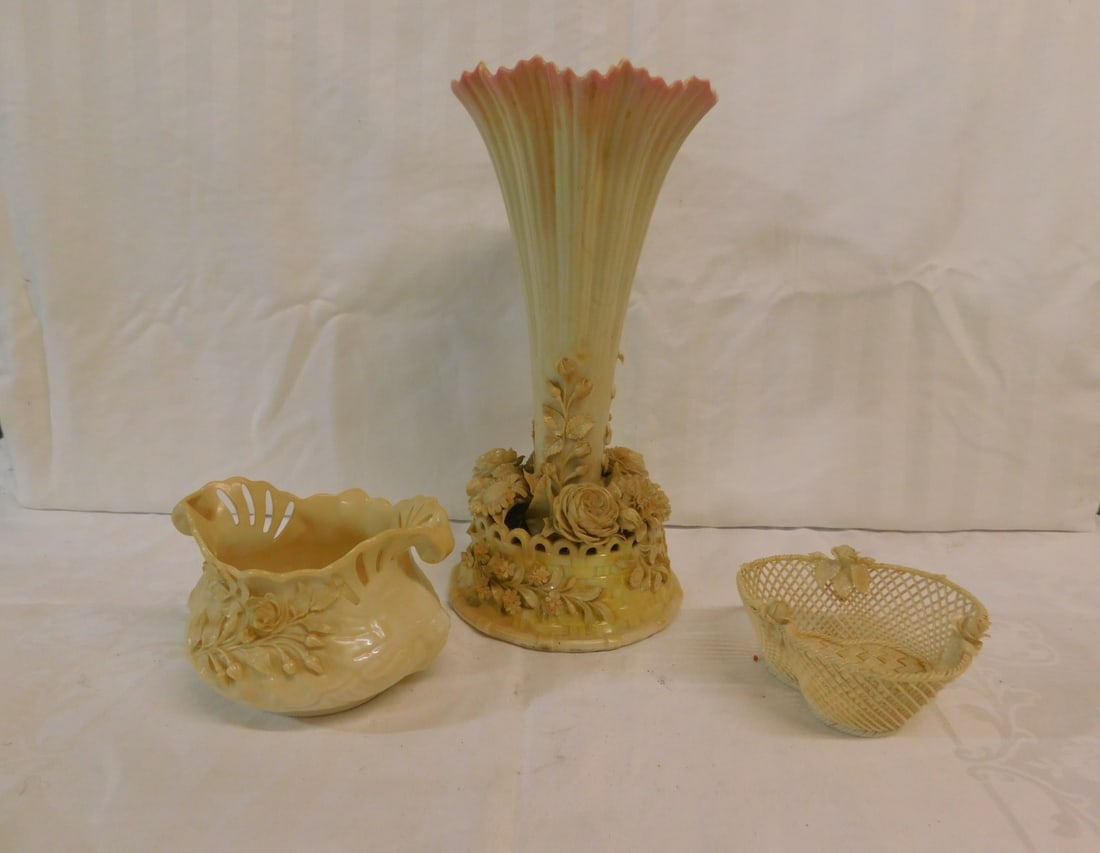 3 Antique Belleek Pieces (1 of 4)