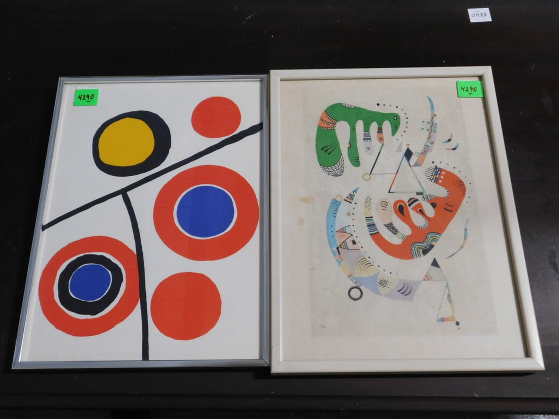 Calder & Kandinsky Prints (1 of 3)