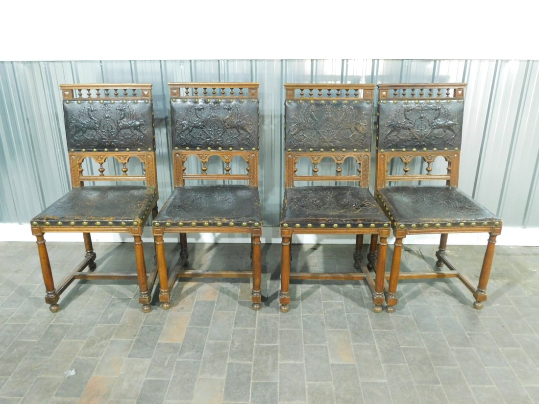 4 Victorian Chairs (1 of 7)