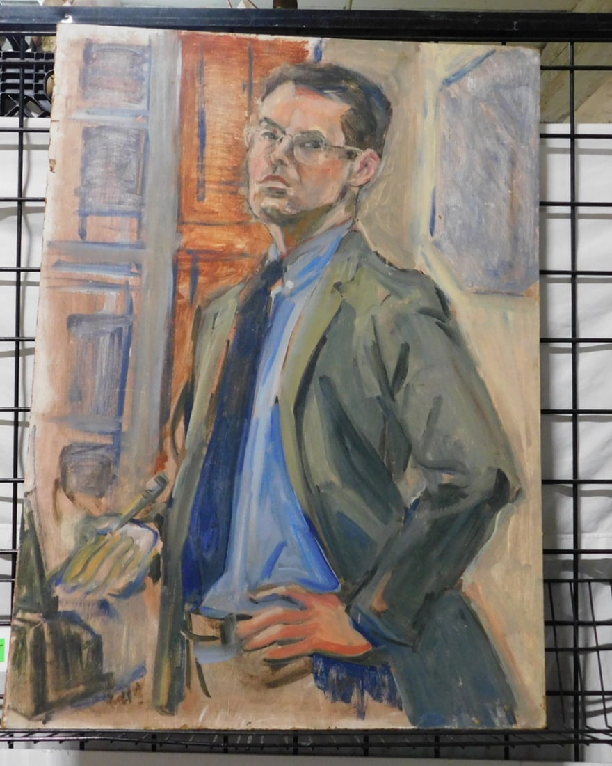 William Wendt - Self Portrait (1 of 5)