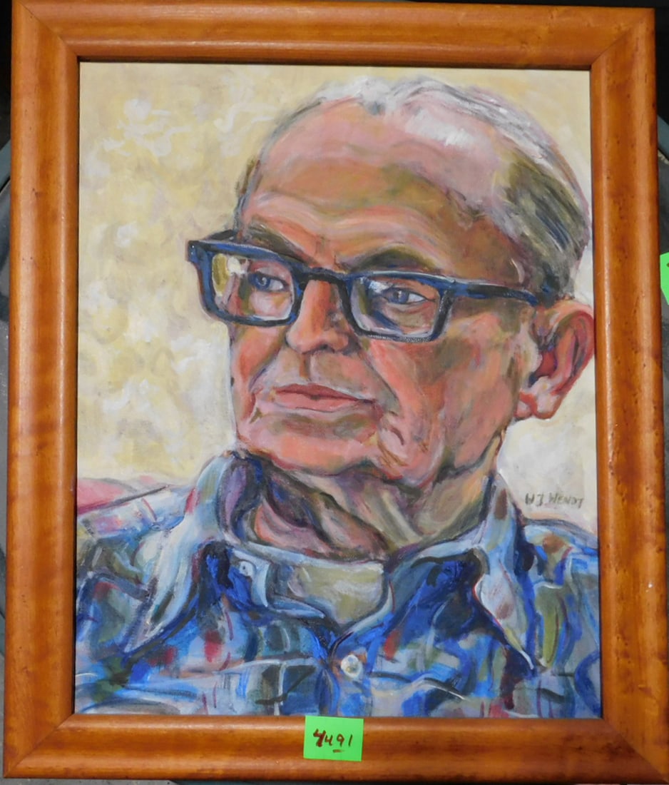 William Wendt - Self Portrait (1 of 4)