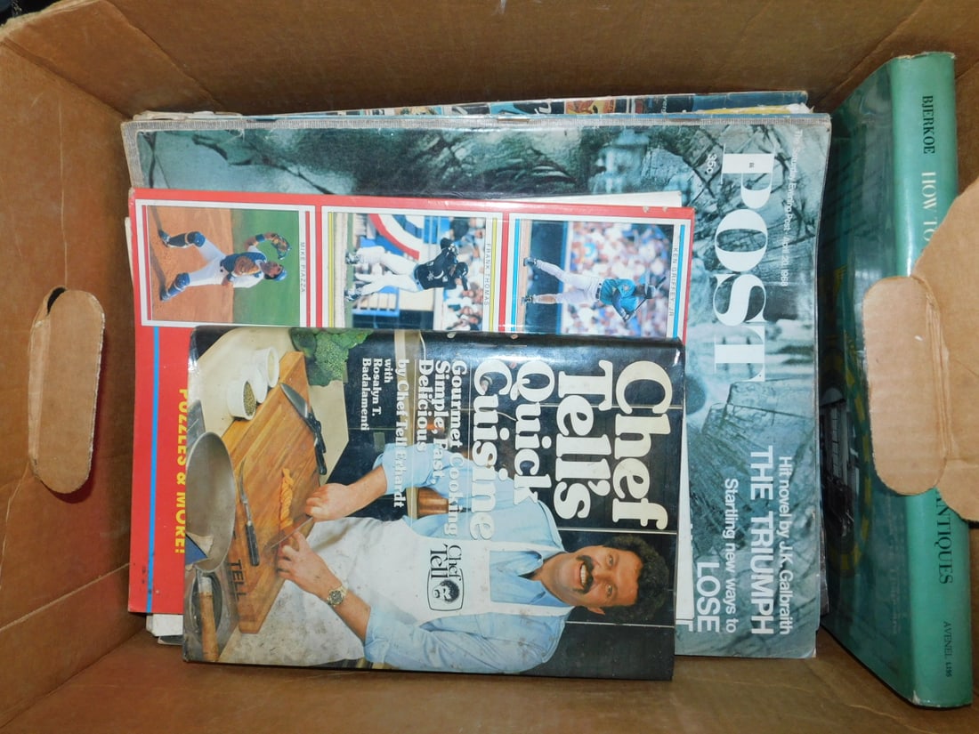 1960's - 70's Magazines: 1960's - 70's Magazines - Saturday Evening Post, Look and Show, Bobby Kennedy, Bob Dylan, Princess Grace and other, plus Red Foley"s Best Baseball Book ever, 1995. Condition: some cover edge wear on m