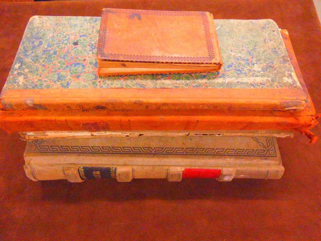 19th C. Quaker Ledger Books: [5] Assorted Quaker Ledger books, SE Pennsylvania, Chester / Delaware Counties, mid - 19th to early 20th C, to include: (1) Personal account ledger, Edward Conard: 1852-79 and later. (2) Personal acco