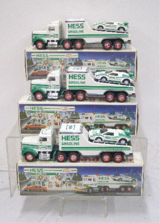 hess toy truck and racer 1991