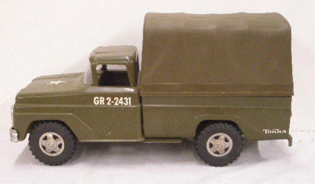 tonka army truck