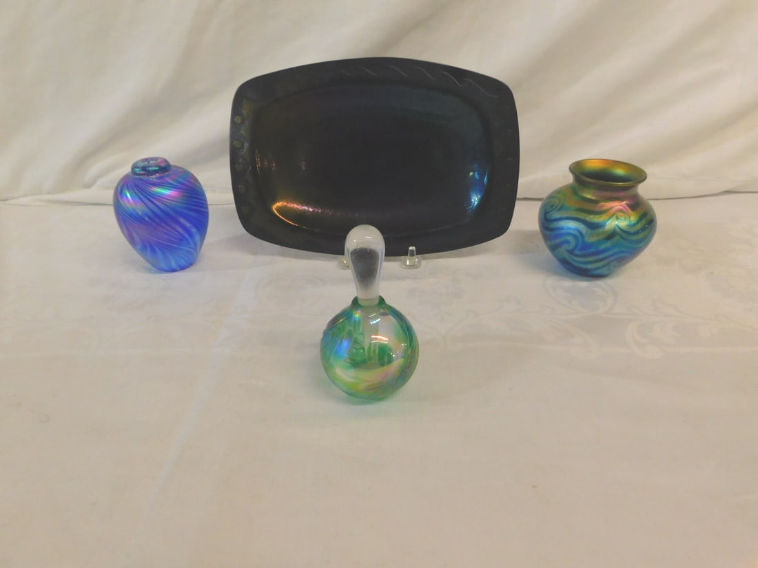 4 Pcs. Studio Art Glass (1 of 9)