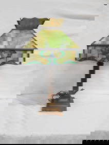 Slag Glass Table Lamp (1 of 8)