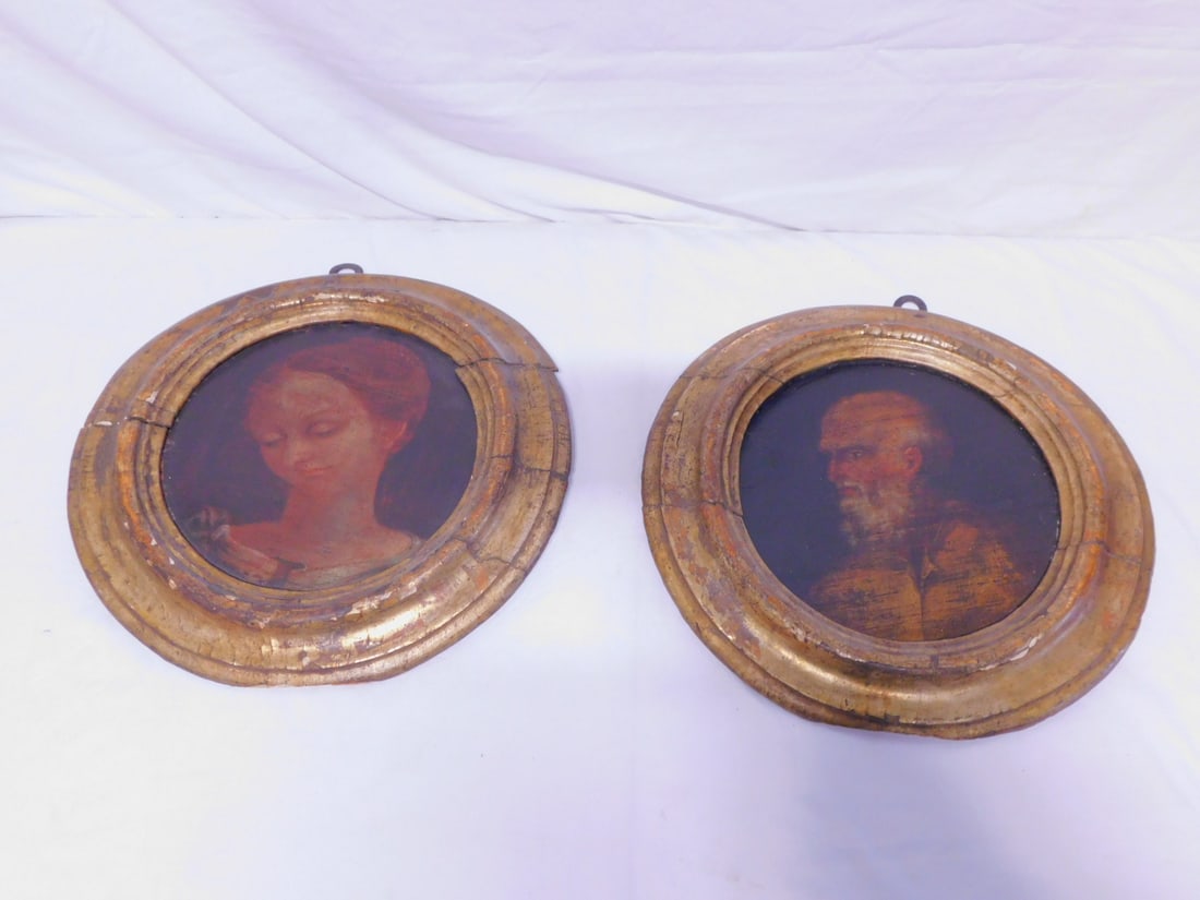 Pr Continental 18th C, Portrait Paintings (1 of 8)