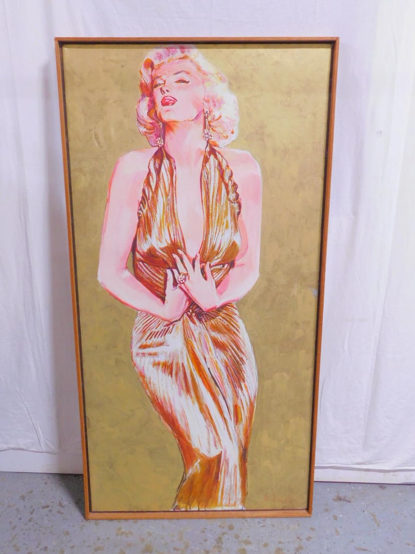 Wm Wendt, Marilyn Monroe Painting (1 of 6)